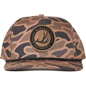Burlebo Men's Antler Patch Hat Gauge Camo One Size Fits Most