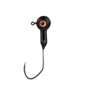 Mr. Crappie XL Stiletto 1/8oz Round Ball Jighead Black