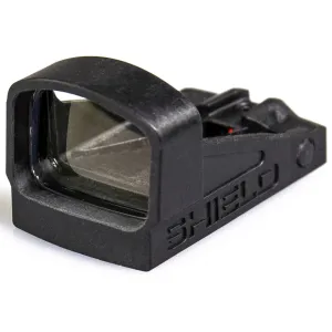 Shield Sights Mini Compact SMSc Reflex Red Dot Sight 1x 4 MOA Dot Polymer Lens Matte Black