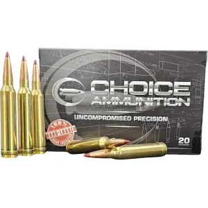Choice 7mm PRC Ammo 175 Grain Hornady ELD-X Polymer Tip Box of 20