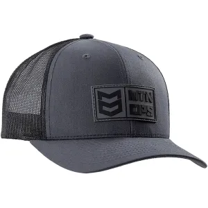 MTN OPS Men's Major Hat Charcoal One Size Fits Most