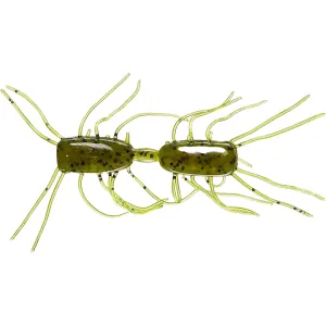 Strike King Sexy Bug 2" Creature Dice Bait Green Pumpkin