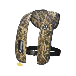 Mustang Survival MIT 100 Convertible A/M Inflatable Life Jacket Mossy Oak Shadow Grass Blades