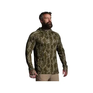 Born Primitive Men's Sun 2.0 Hoodie Mossy Oak Original Bottomland Large