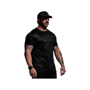 Born Primitive Men's Range Short Sleeve Crew Neck T Shirt Black Multicam XL