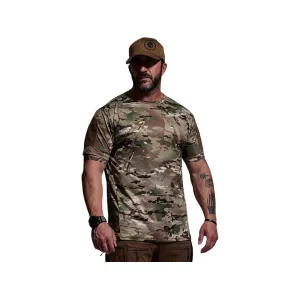 Born Primitive Men's Range Short Sleeve Crew Neck T Shirt Multicam Medium