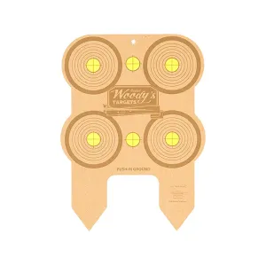 Woody's Targets Multi Target Wood Target 2PK