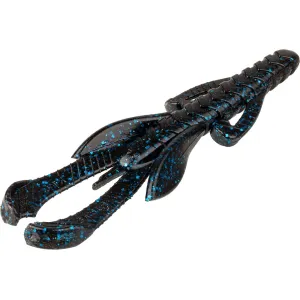 Strike King Rage Hawg 5" Creature Black & Blue