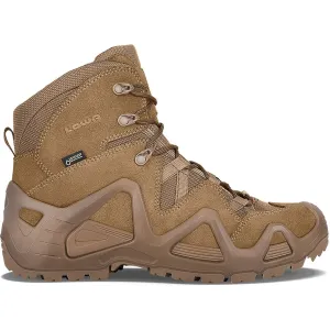 Lowa Men's Zephyr GTX Mid TF Waterproof Tactical Boots Leather Coyote 11 D