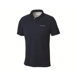 Columbia Men's Utilizer Short Sleeve Polo Shirt Collegiate Navy Large