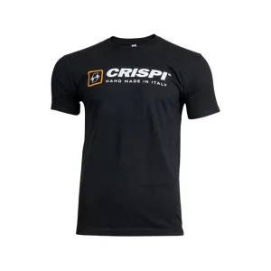 Crispi Boots Men's Shop Short Sleeve Crew Neck T Shirt Black 2XL