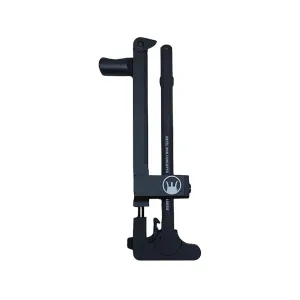 Devil Dog Concepts Hard Charger Rear Gen 2 AR-15 Side Charging Handle System Traditional Pull Handle Black