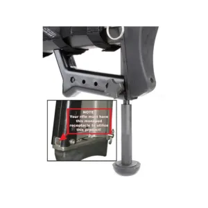 Barrett Monopod Kit (Newer Model 82A1, 99, 95) Steel Black