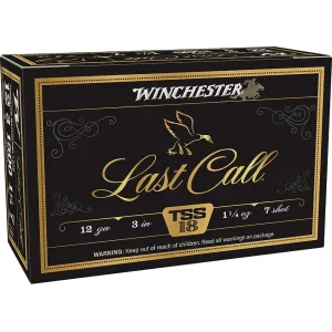Winchester Last Call TSS 12 Gauge Ammo 3" #7 Tungsten Shot 1-1/4 oz Case of 100 (10 Boxes of 10)