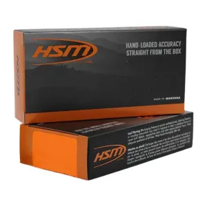 HSM Subsonic 308 Winchester Ammo 175 Grain Sierra MatchKing Boat Tail Hollow Point Box of 20