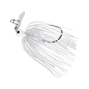 Z-Man Chatterbait Jackhammer Baby Jack Bladed Jig White 1/4 oz