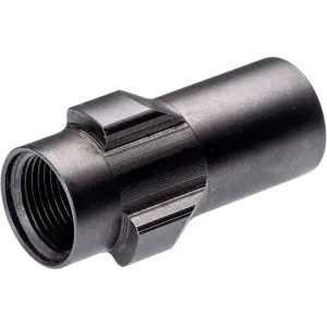 Banish Tri-Lug Adapter Muzzle Device Suppressor Mount 45 Caliber 1/2"-28 Thread