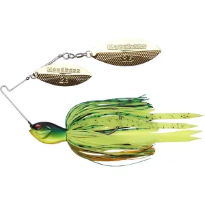 Megabass SV-3 Double Willow Spinnerbait 3/4oz Hot Tiger Gold