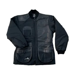 Wild Hare Shooting Gear Men's Cold Weather Insulated Shooting Coat Black Medium