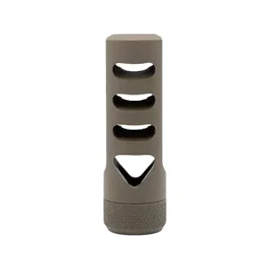 Weatherby Accubrake DST Muzzle Brake .760 1/2"-28 Thread Patriot Brown