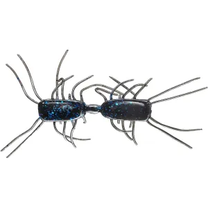 Strike King Sexy Bug 3" Creature Dice Bait Black & Blue