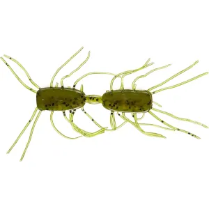 Strike King Sexy Bug 3" Creature Dice Bait Green Pumpkin