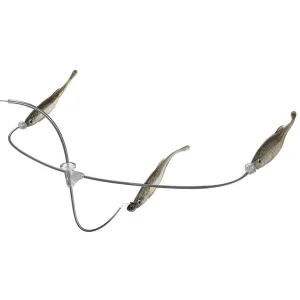 Berkley Triple Minnow Rig Kit 3" Electric Shad