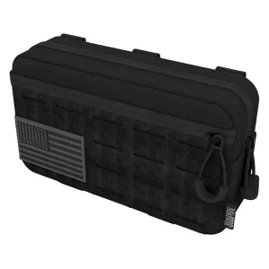 MidwayUSA Tactical MOLLE Admin Pouch Black