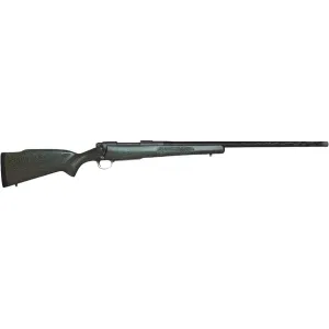 Nosler M48 Mountain Carbon Bolt Action Rifle 280 Ackley Improved 24" Carbon Fiber Threaded Barrel Tungsten Frame Green Field Stock