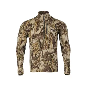 First Lite Men's Furnace Quarter Zip Base Layer Shirt First Lite Typha Large