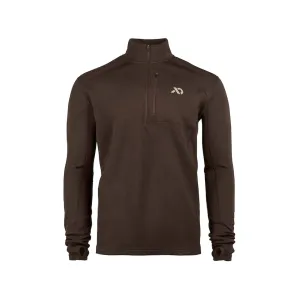 First Lite Men's Furnace Quarter Zip Shirt Terra XL