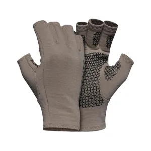 First Lite Men's Rugged Fingerless Gloves Walnut Large