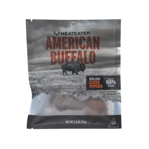 MeatEater American Buffalo Bison Jerky Classic Pepper