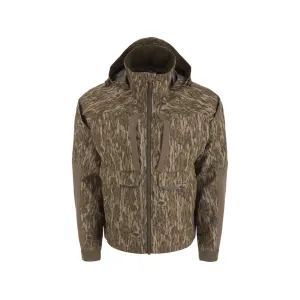 Drake Men's LST BMF Pit Jacket Mossy Oak Bottomland 2XL