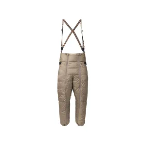 First Lite Men's Whitecloud Down Bibs Walnut Medium