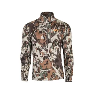 First Lite Men's Furnace Quarter Zip Base Layer Shirt First Lite Fusion XL