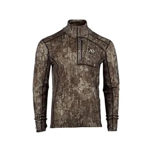 First Lite Men's Furnace Quarter Zip Base Layer Shirt First Lite Darkwater XL