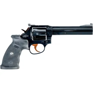 Manurhin MR73 Sport HB 357 Magnum Revolver 5.75" Blued Barrel 6 Round Black Grip