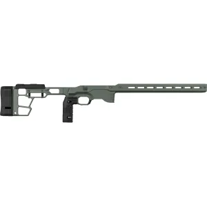 MDT Premier Gen 2 Chassis System for Tikka T3, T3x Long Action Right Hand Charcoal Green