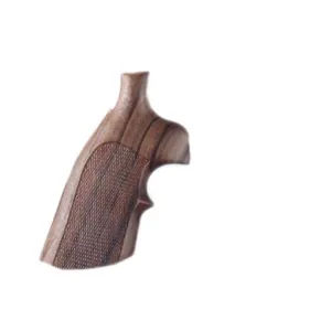 Hogue Fancy Hardwood Grips with Top Finger Groove for Ruger Redhawk Checkered Pau Ferro