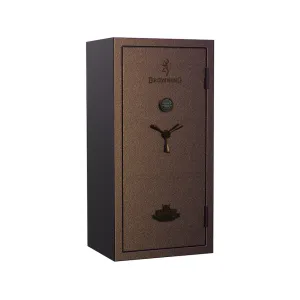 Browning Rawhide Fire Resistant 33 Gun Safe with Electronic Lock Saddle Brown