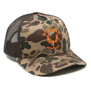 MeatEater Men's BZN MT Hat Bark Duck Camo/Brown One Size Fits Most