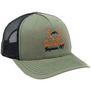 MeatEater Men's Elk Antlers Hat Loden/Black One Size Fits Most