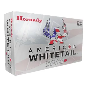 Hornady American Whitetail Tipped 300 Winchester Magnum Ammo 165 Grain SST Polymer Tip Box of 20