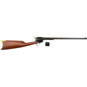 Taylor's & Company 1873 Revolving Carbine Revolver Rifle 357 Magnum 18" Blued Barrel Case Colored Frame Walnut Straight Grip Stock
