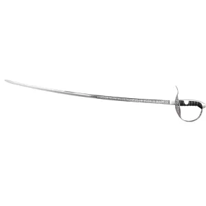 Cold Steel Italian Dueling Saber 32" 1055 Carbon Steel Blade & Handle Black
