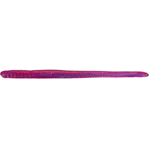 Roboworm FAT Straight Tail Worm 6" Morning Dawn Silver Flake