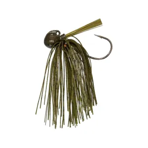 Big Bite Baits L.S. Football Jig Green Pumpkin 3/4 oz