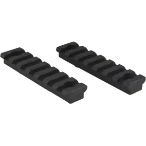 JE Machine M-LOK 7-Slot Picatinny Rail Section 2PK