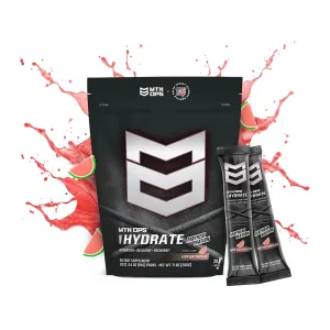 MTN OPS Hydrate Electrolyte Powder Sour Watermelon 20 Servings